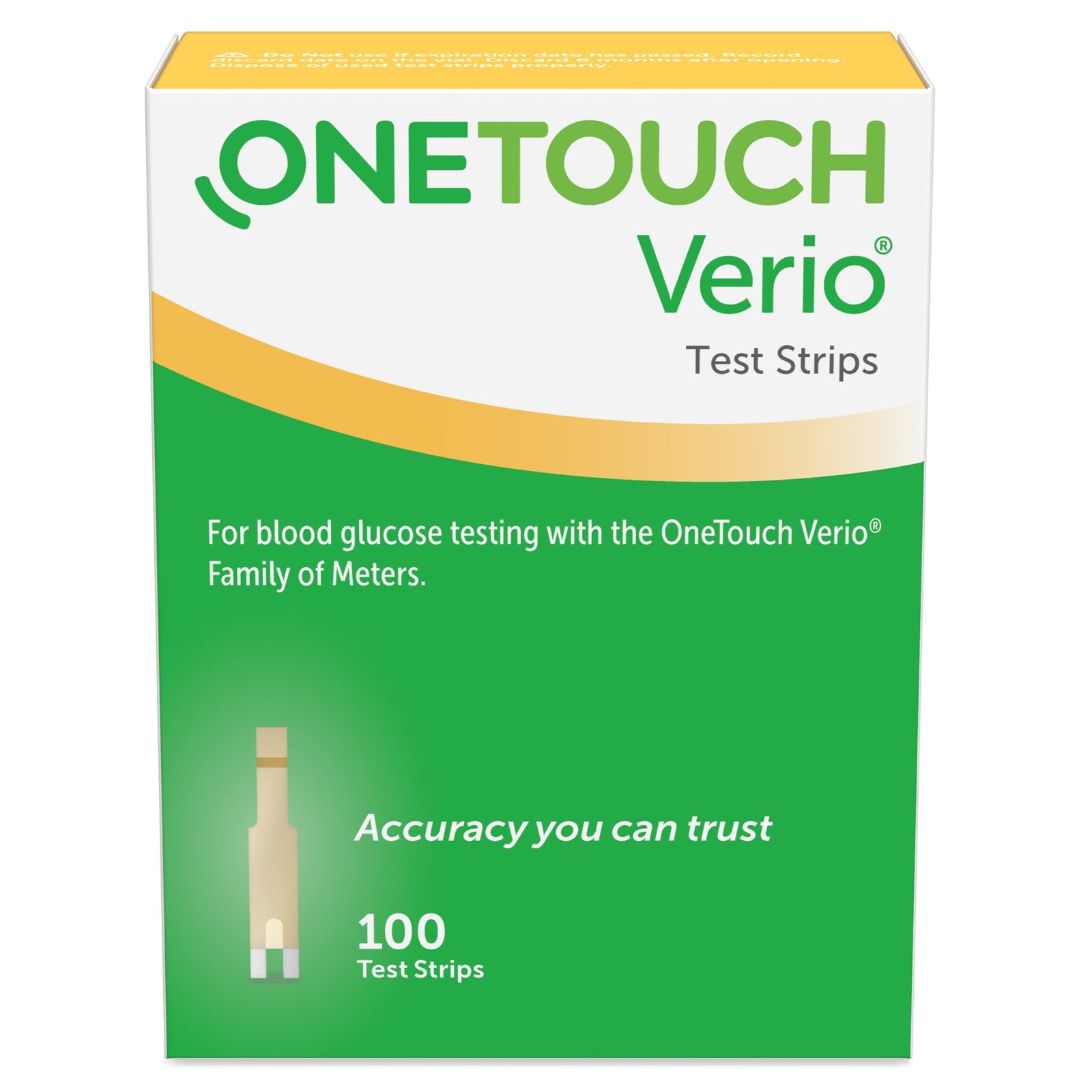 OneTouch Verio Blood Glucose Test Strips
