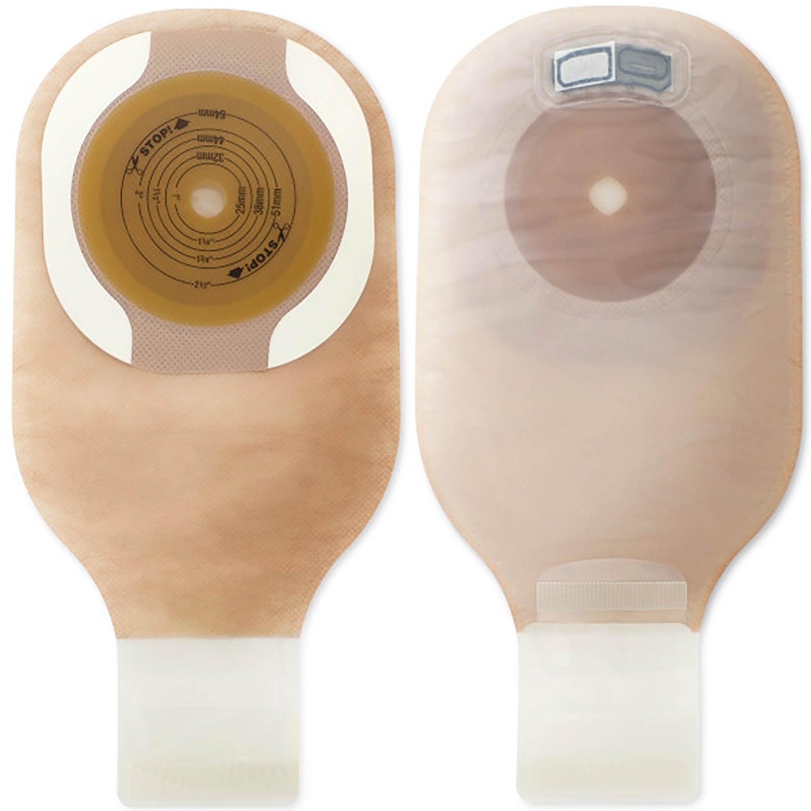 Premier One-Piece Drainable Ultra-Clear Filtered Ostomy Pouch