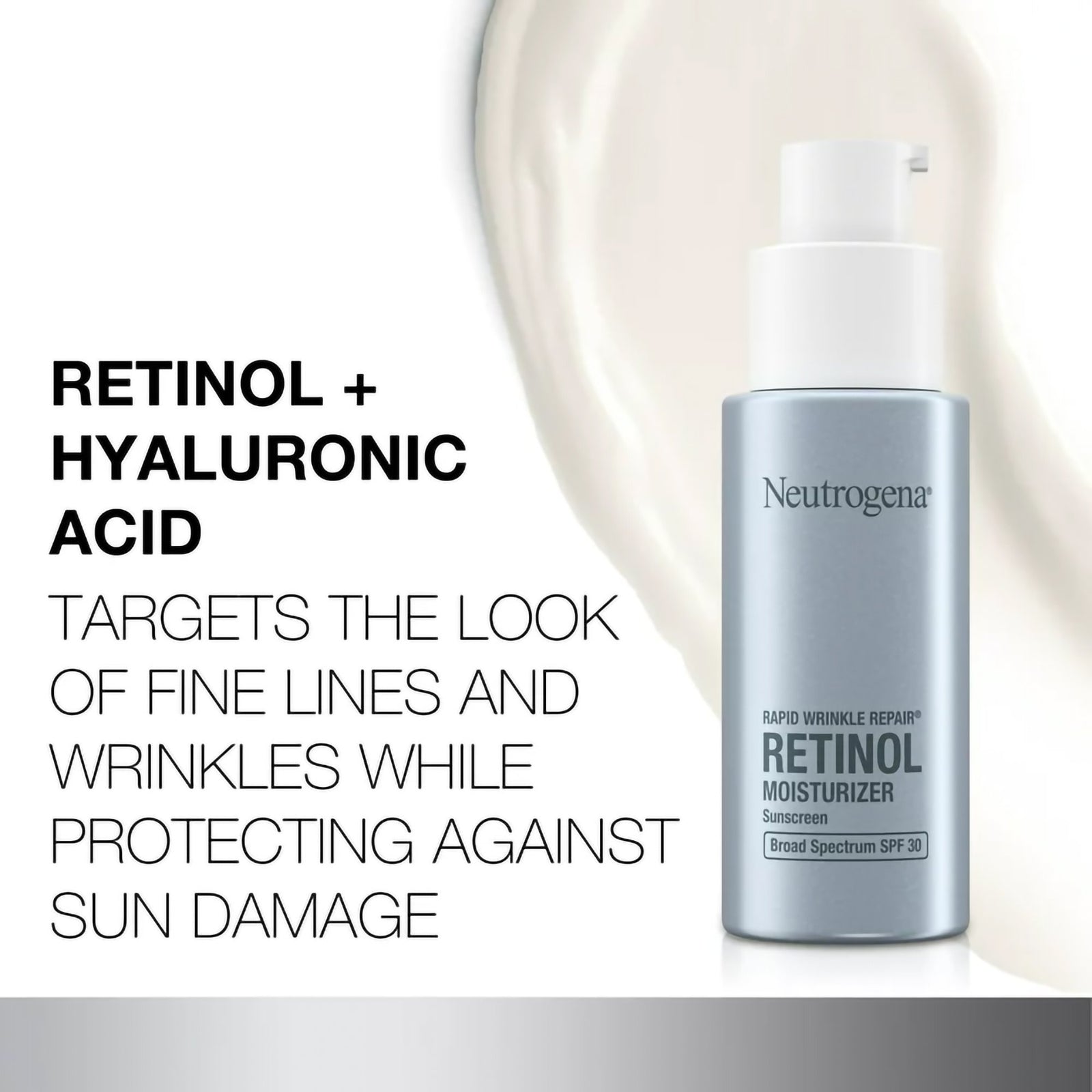 Neutrogena Rapid Wrinkle Repair Facial Moisturizer With Sunscreen