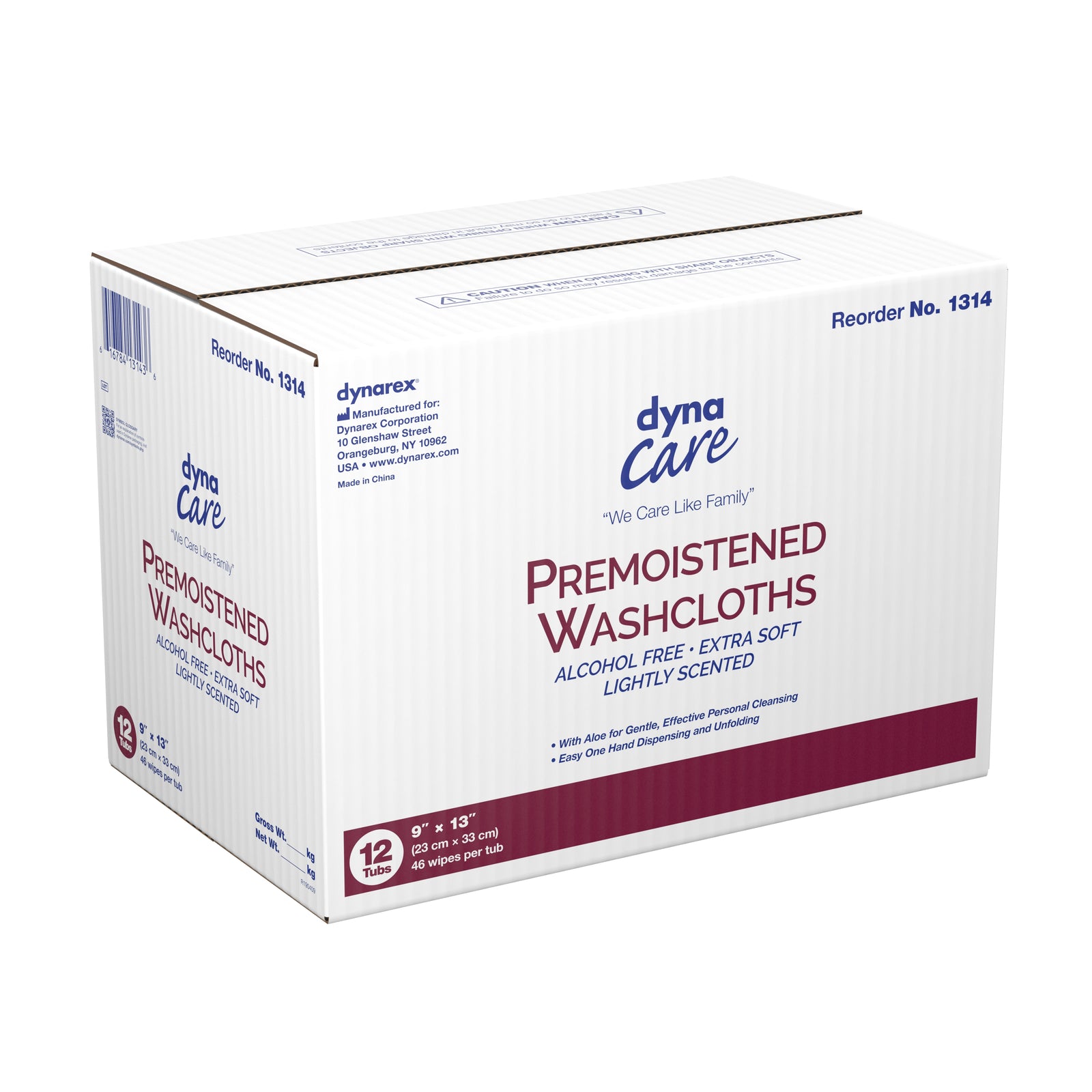 Dynarex Personal Cleansing Wipes