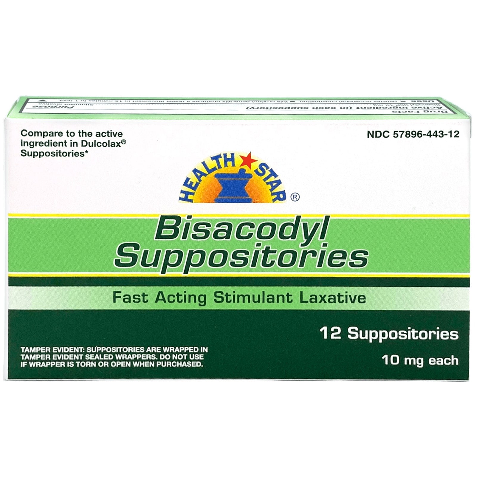 Geri-Care Bisacodyl Suppositories Fast Acting Stimulant Laxative