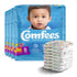Attends Comfees Premium Baby Diaperss, Unisex, Tab Closure, Size 5