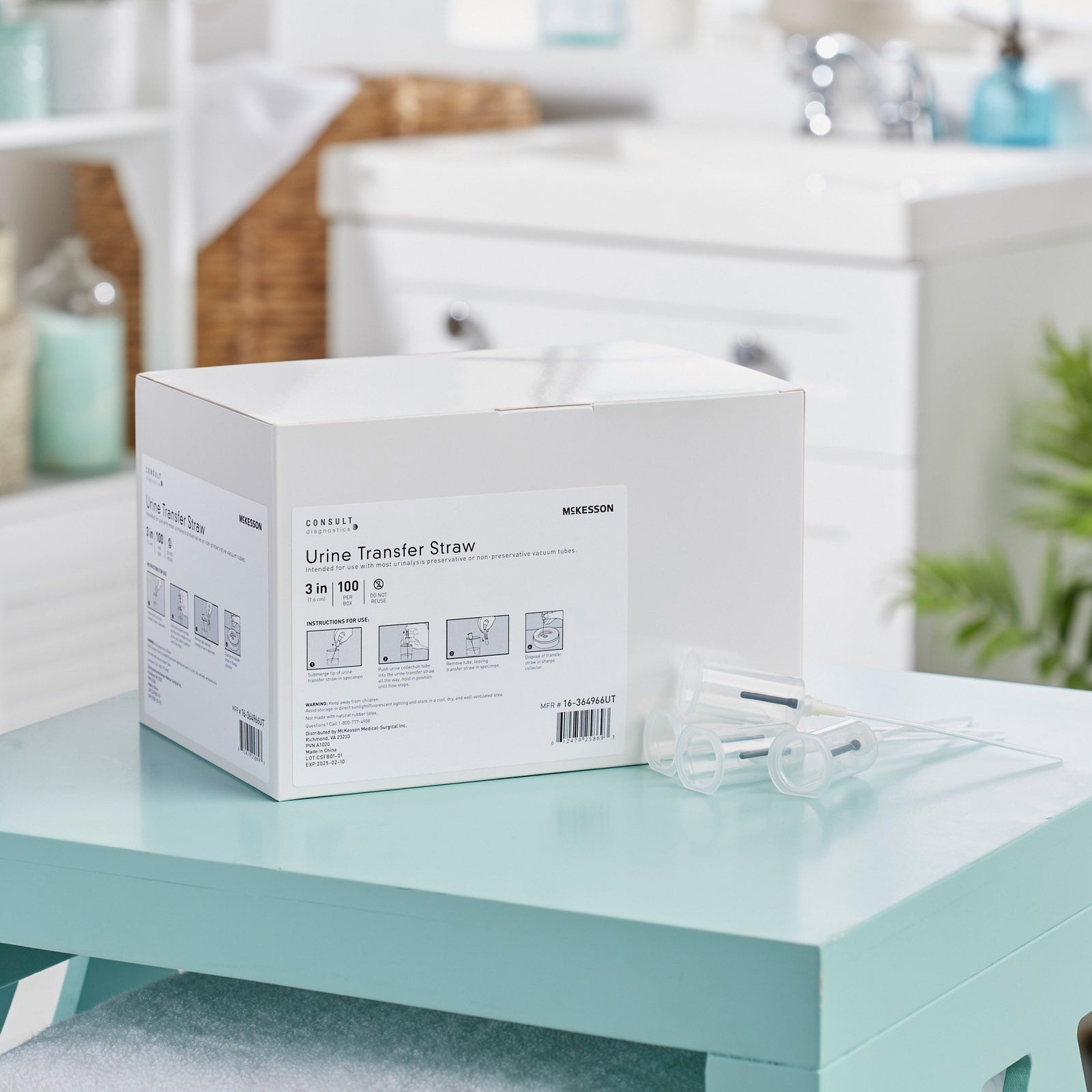 McKesson Consult Urine Transfer Straw