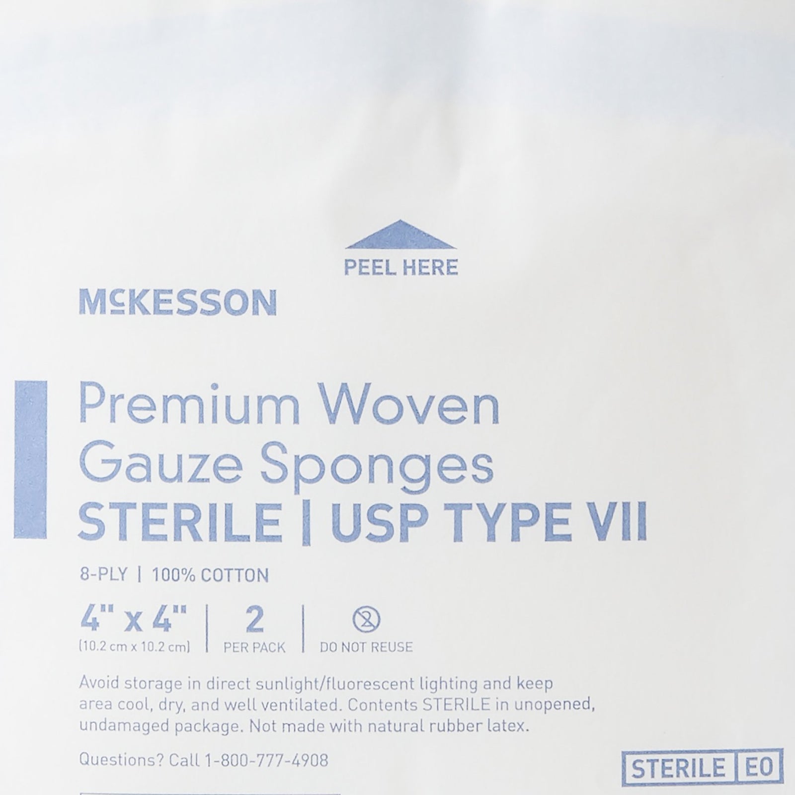 McKesson NonSterile USP Type VII Gauze Sponge
