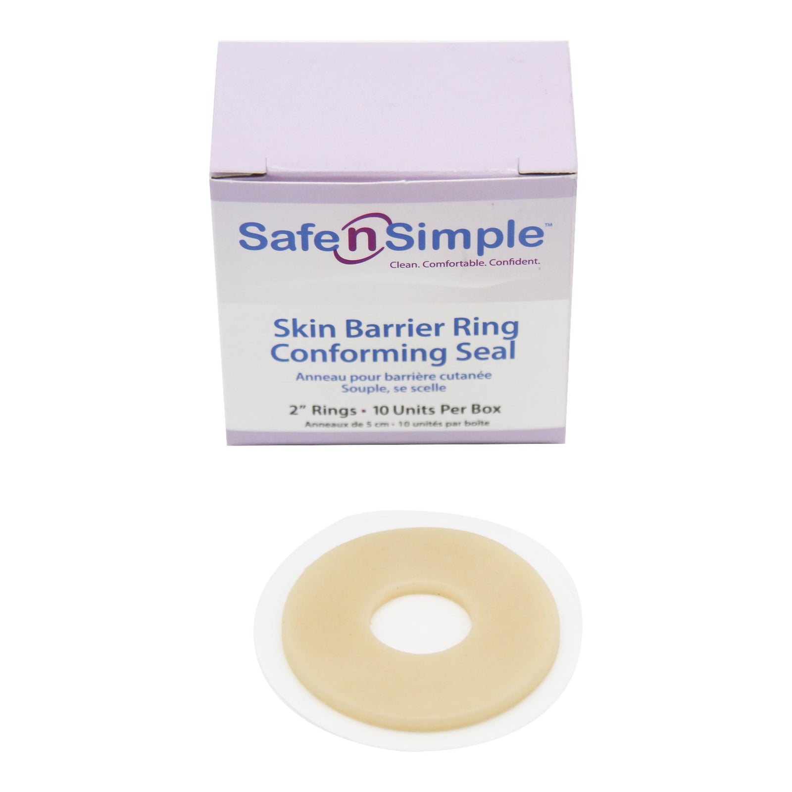Safe N Simple Skin Barrier Ring Conforming Seal
