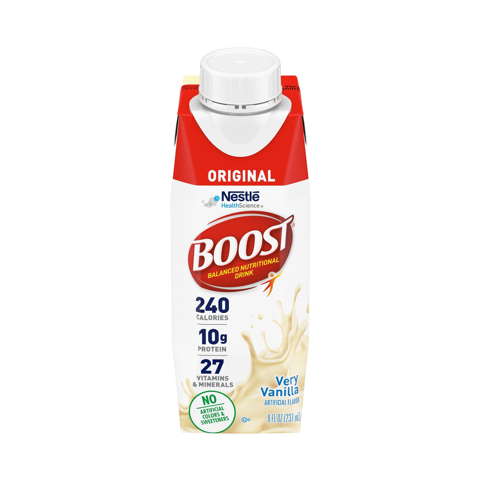 Boost® Vanilla Oral Supplement, 8 oz. Carton