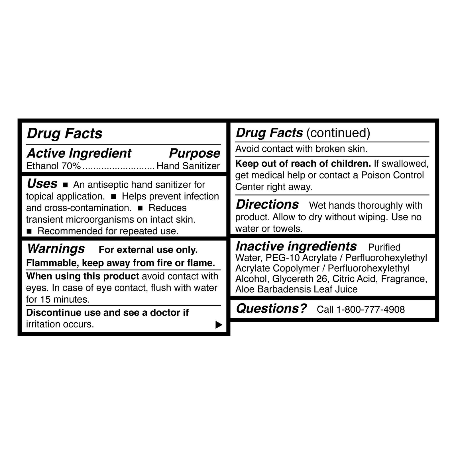 McKesson Hand Sanitizer With Aloe