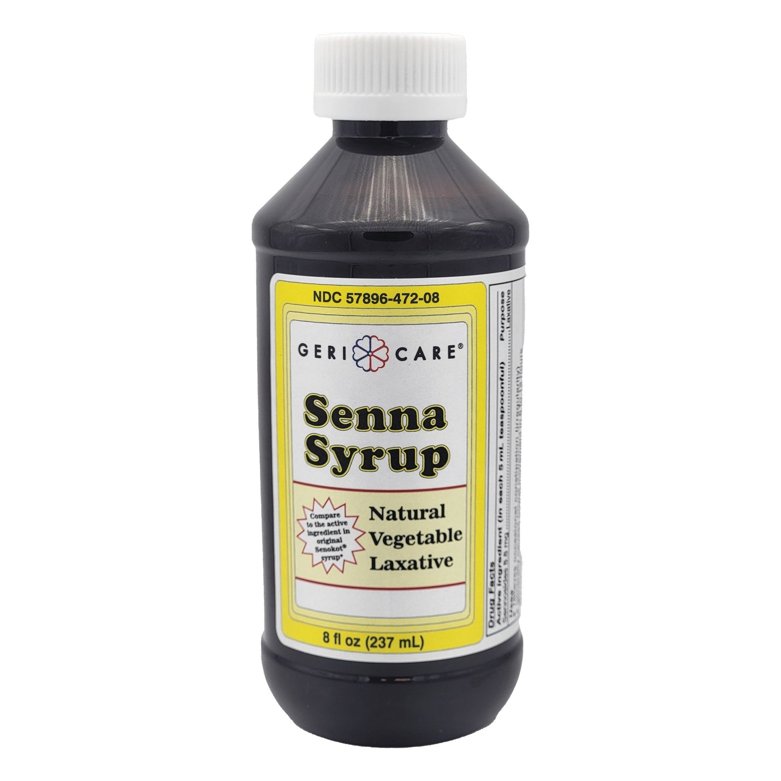 Geri-Care Syrup 8oz Senna Extract Laxative