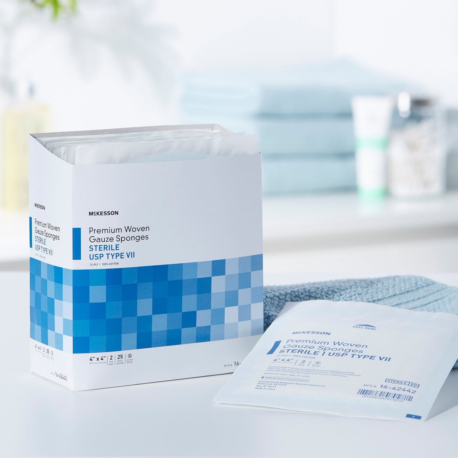 McKesson NonSterile USP Type VII Gauze Sponge