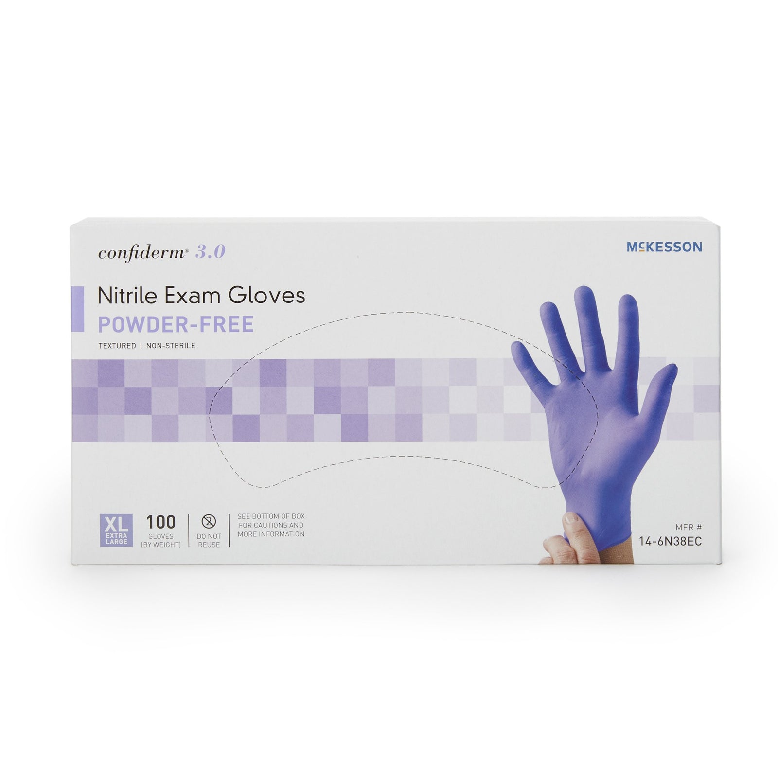 McKesson Confiderm 3.0 Nitrile Exam Glove