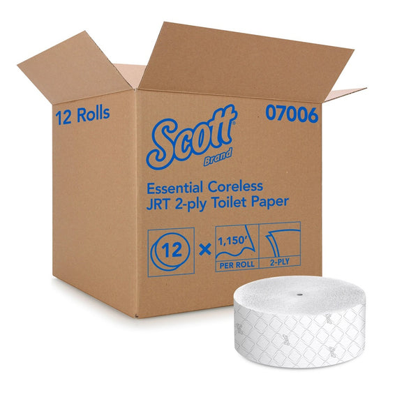 Scott Essential Coreless JRT Toilet Tissue