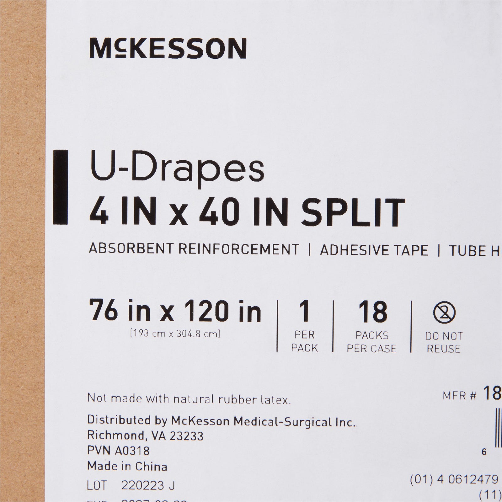 McKesson Orthopedic Drape