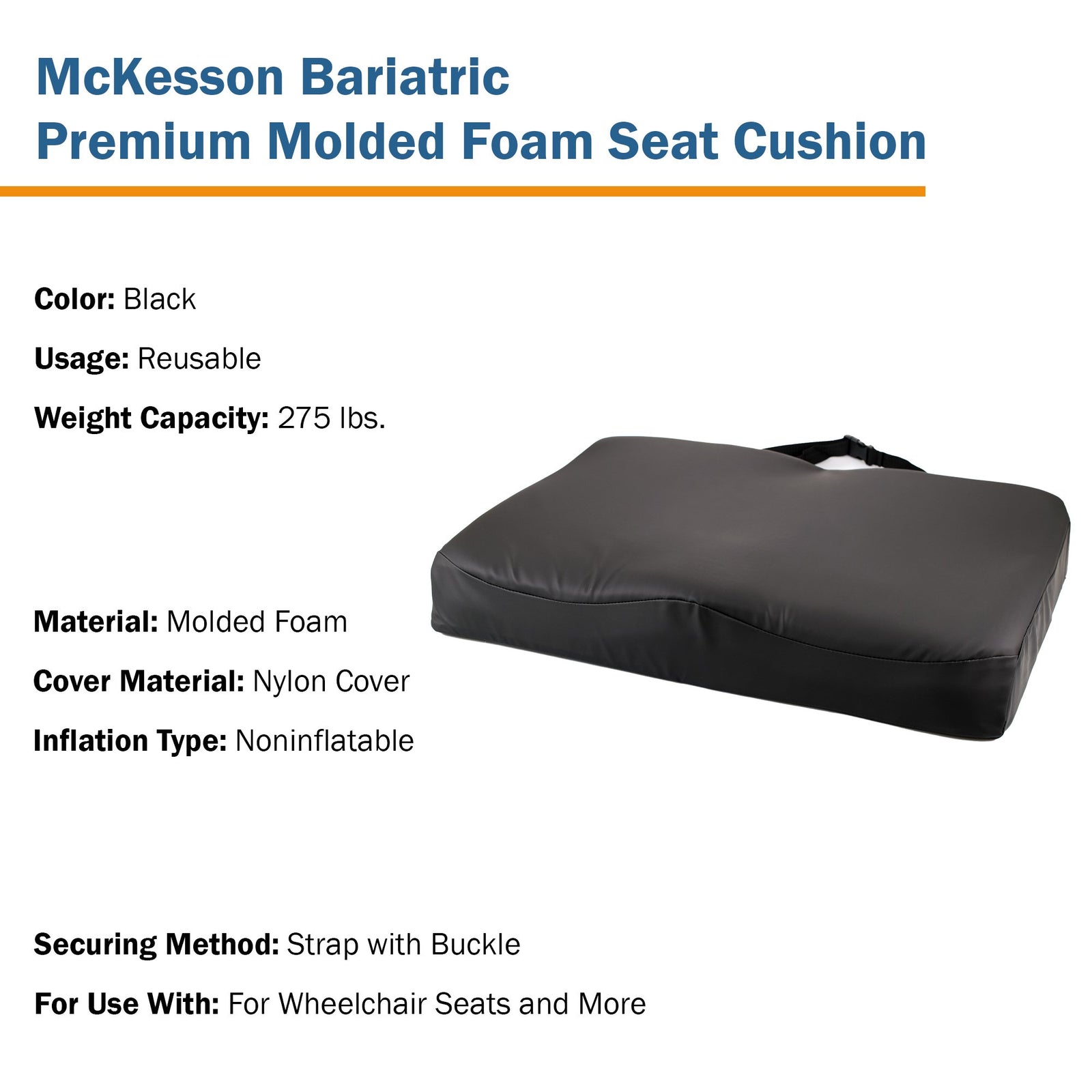 McKesson Bariatric Seat Cushion
