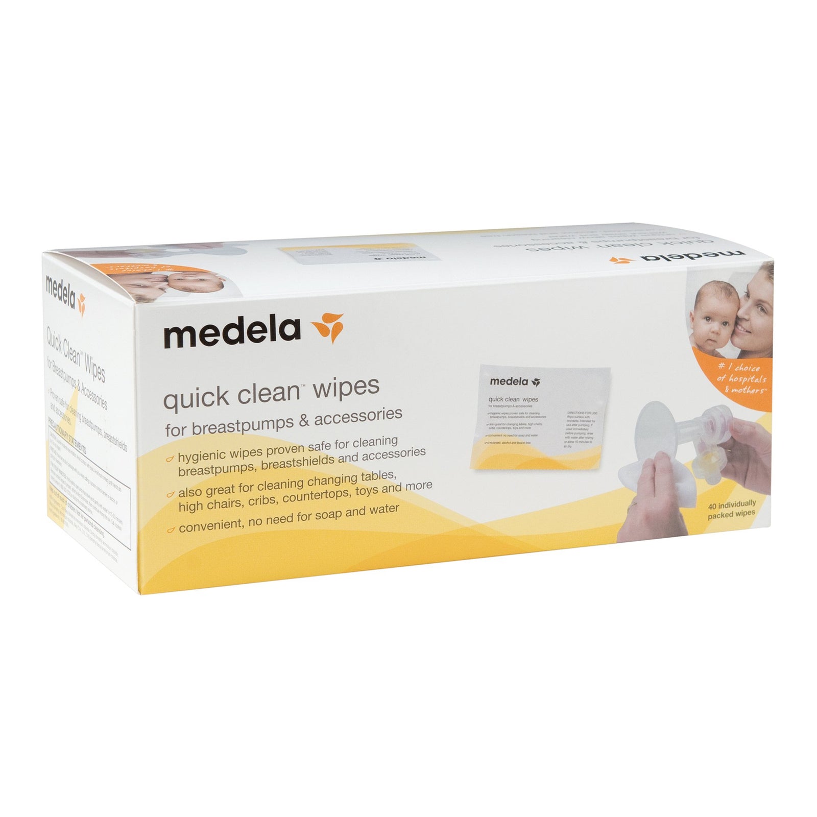 Quick Clean Breast Pump Wipe