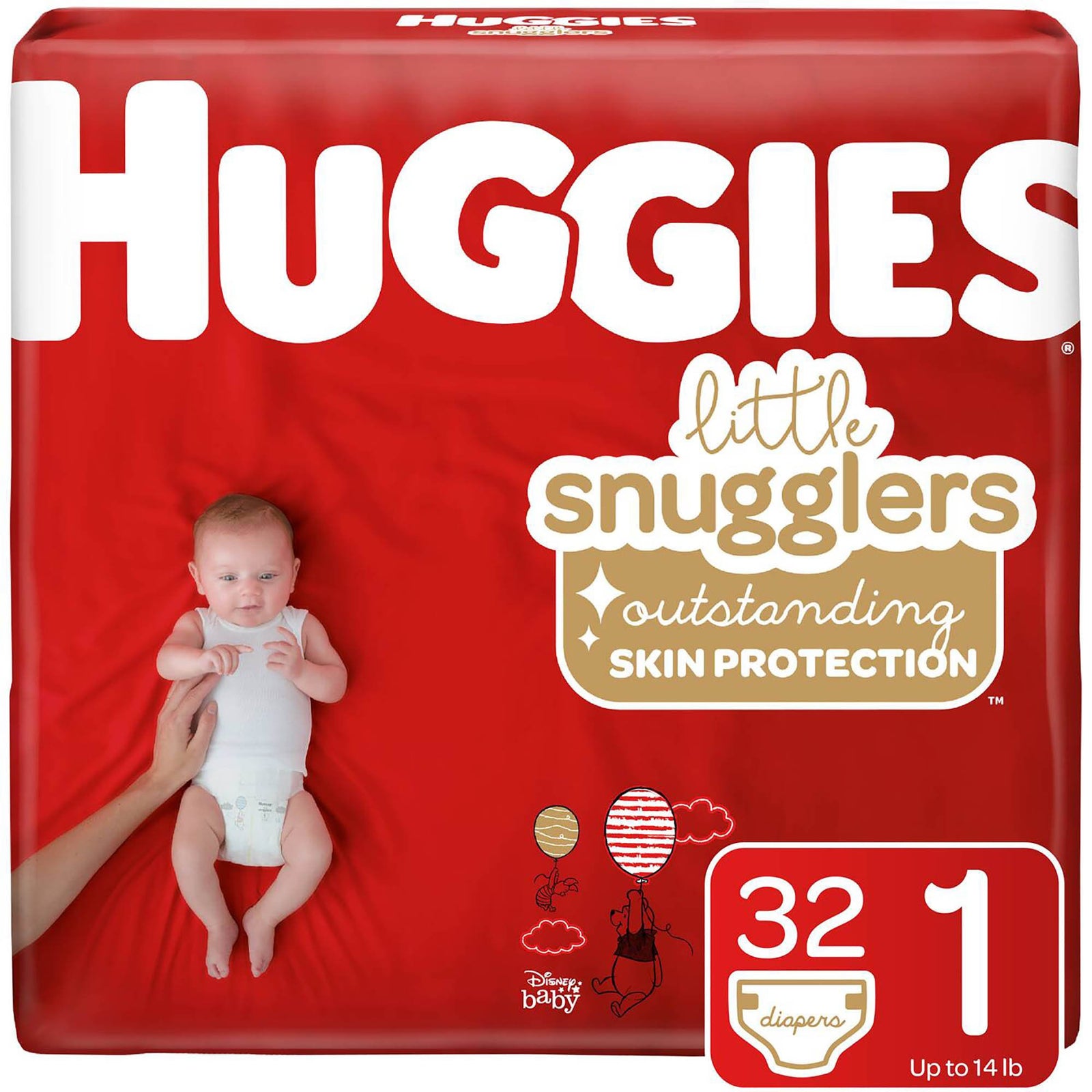 Huggies Little Snugglers Unisex Baby Diaper