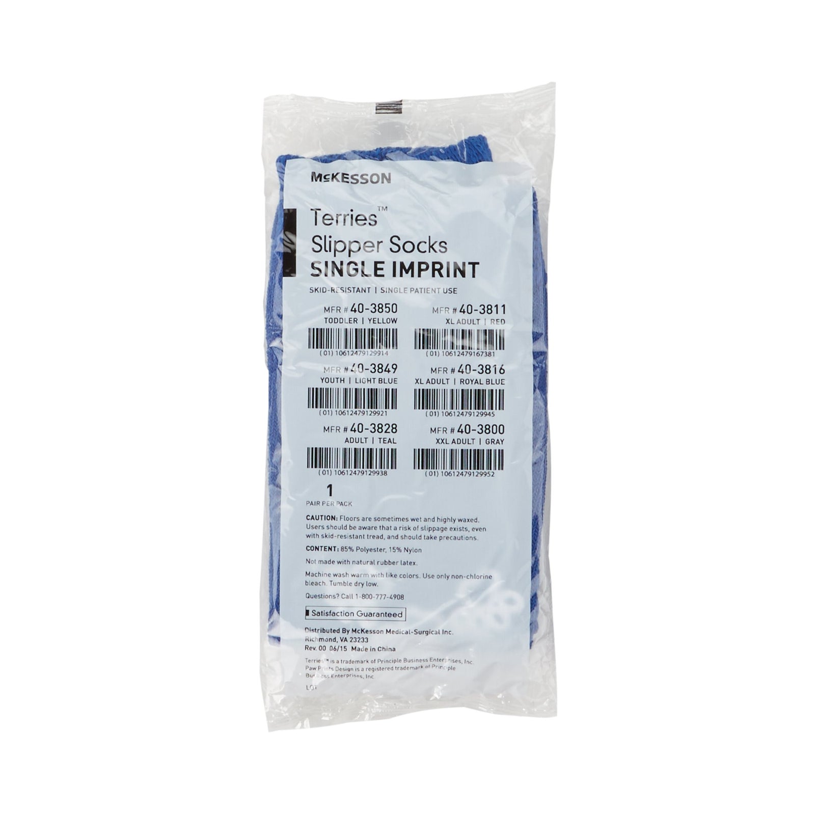 McKesson Terries Slipper Socks