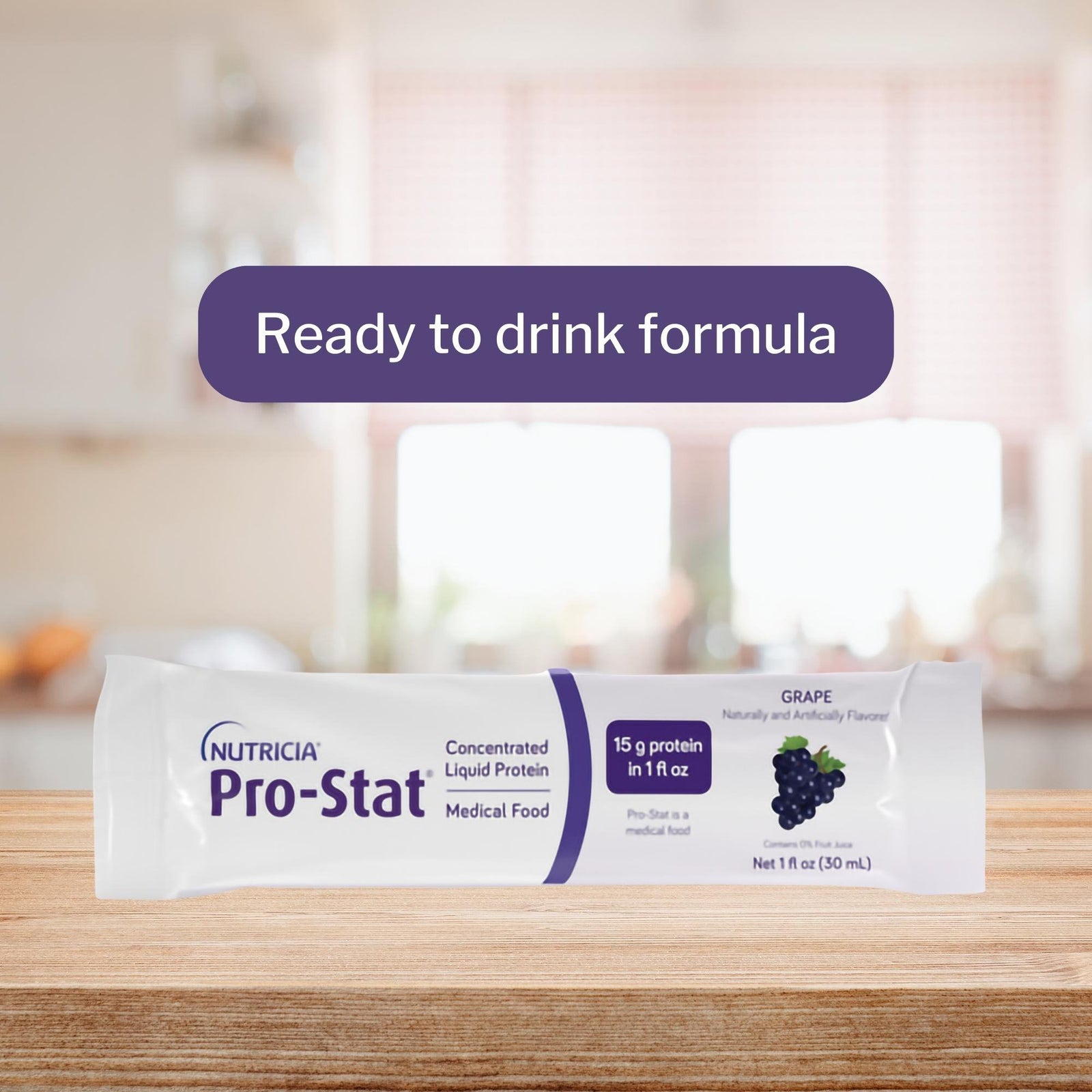 Pro-Stat® Sugar-Free Grape Protein Supplement, 1 oz. Individual Packet