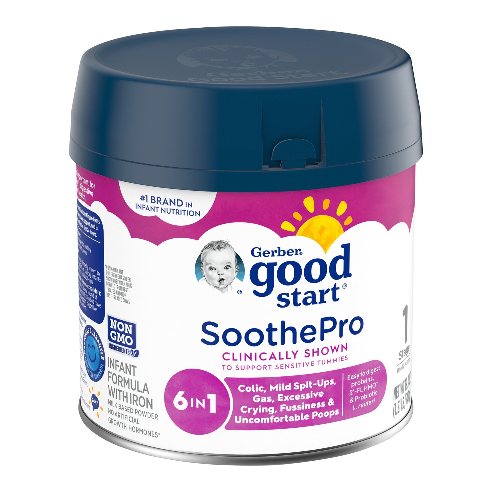 Gerber® Good Start® SoothePro Powder Infant Formula, 19.4 oz. Canister