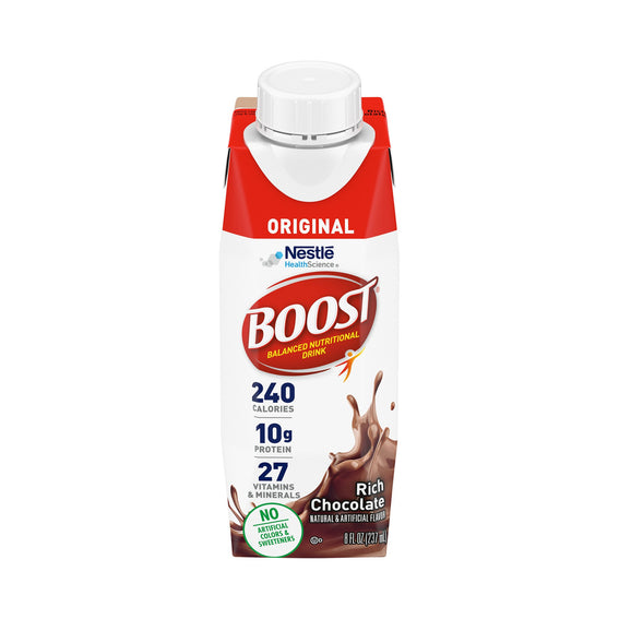 Boost® Chocolate Oral Supplement, 8 oz. Carton