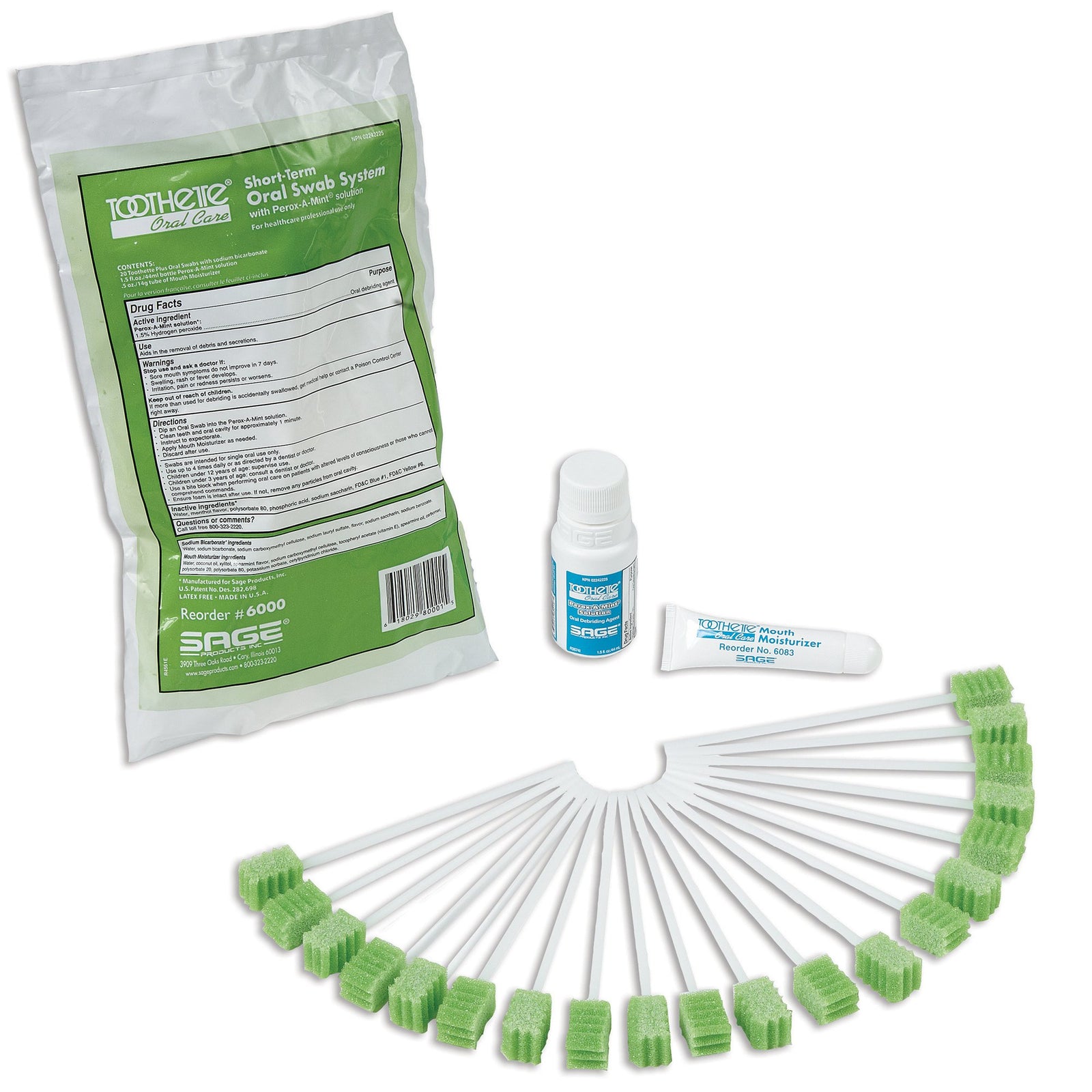 Toothette Oral Swab Kit