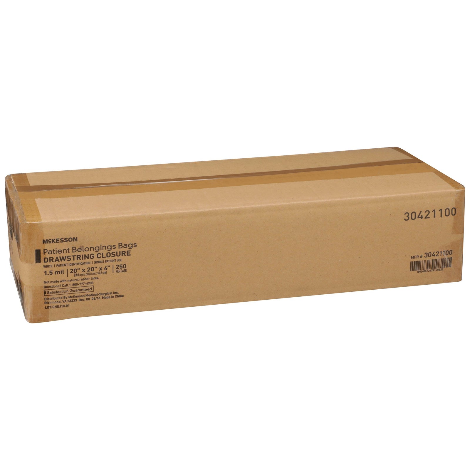 McKesson Patient Belongings Bag