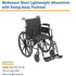 McKesson Manual Lightweight Wheelchair
