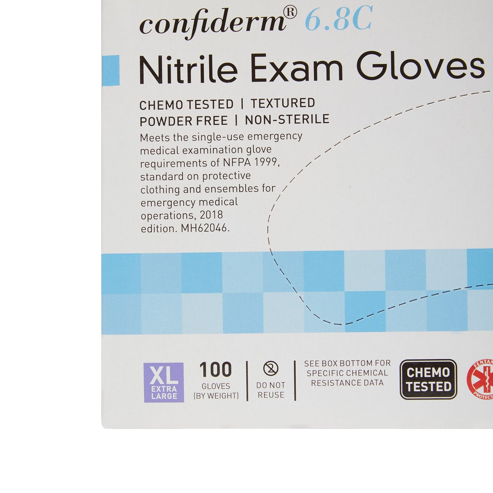 McKesson Confiderm 6.8C Exam Glove