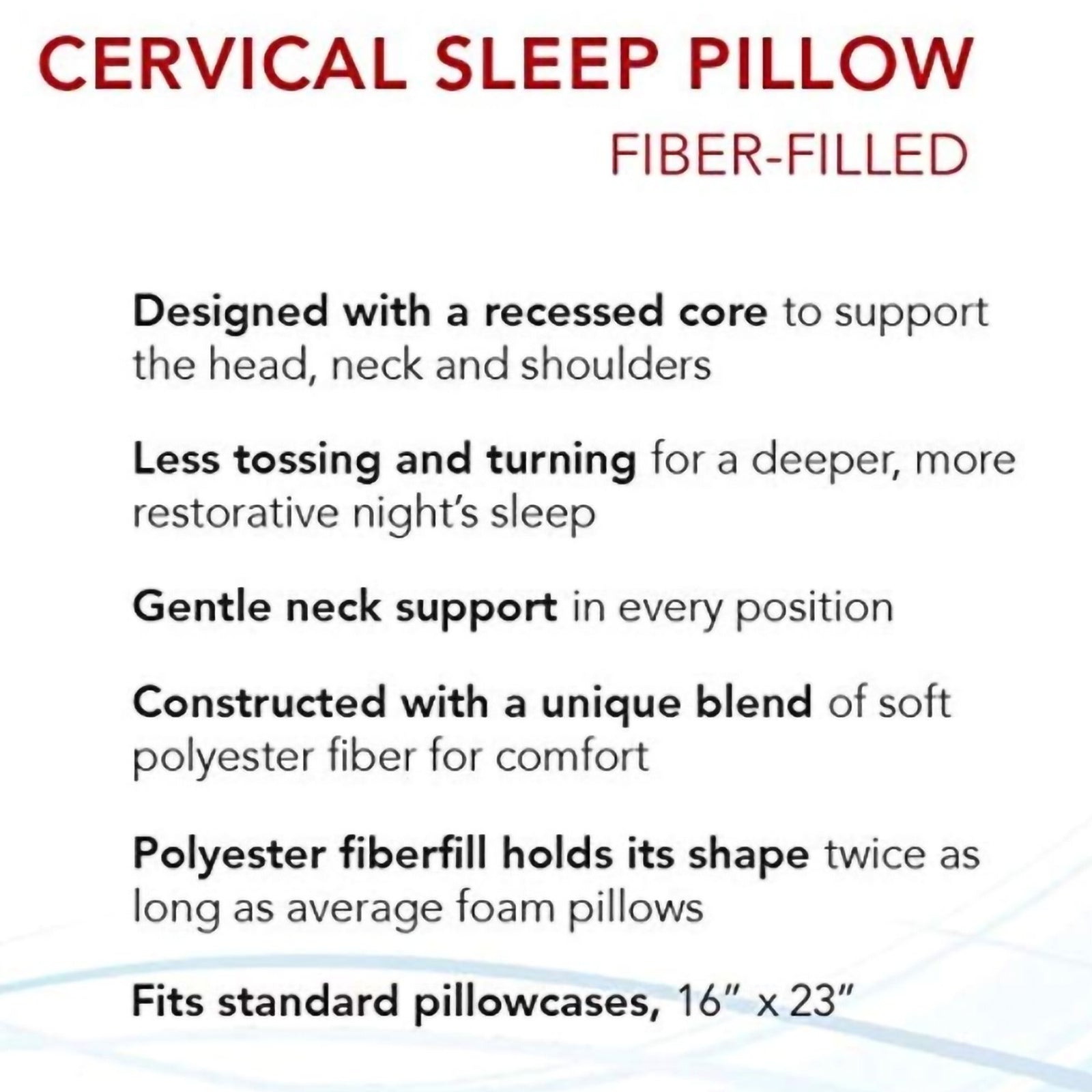 Roscoe medical cervical sleep shops pillow