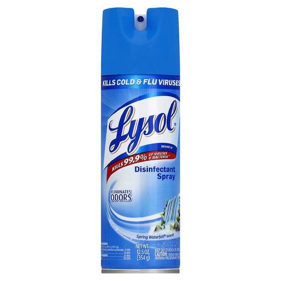 Lysol Disinfectant Spray Waterfall Scent