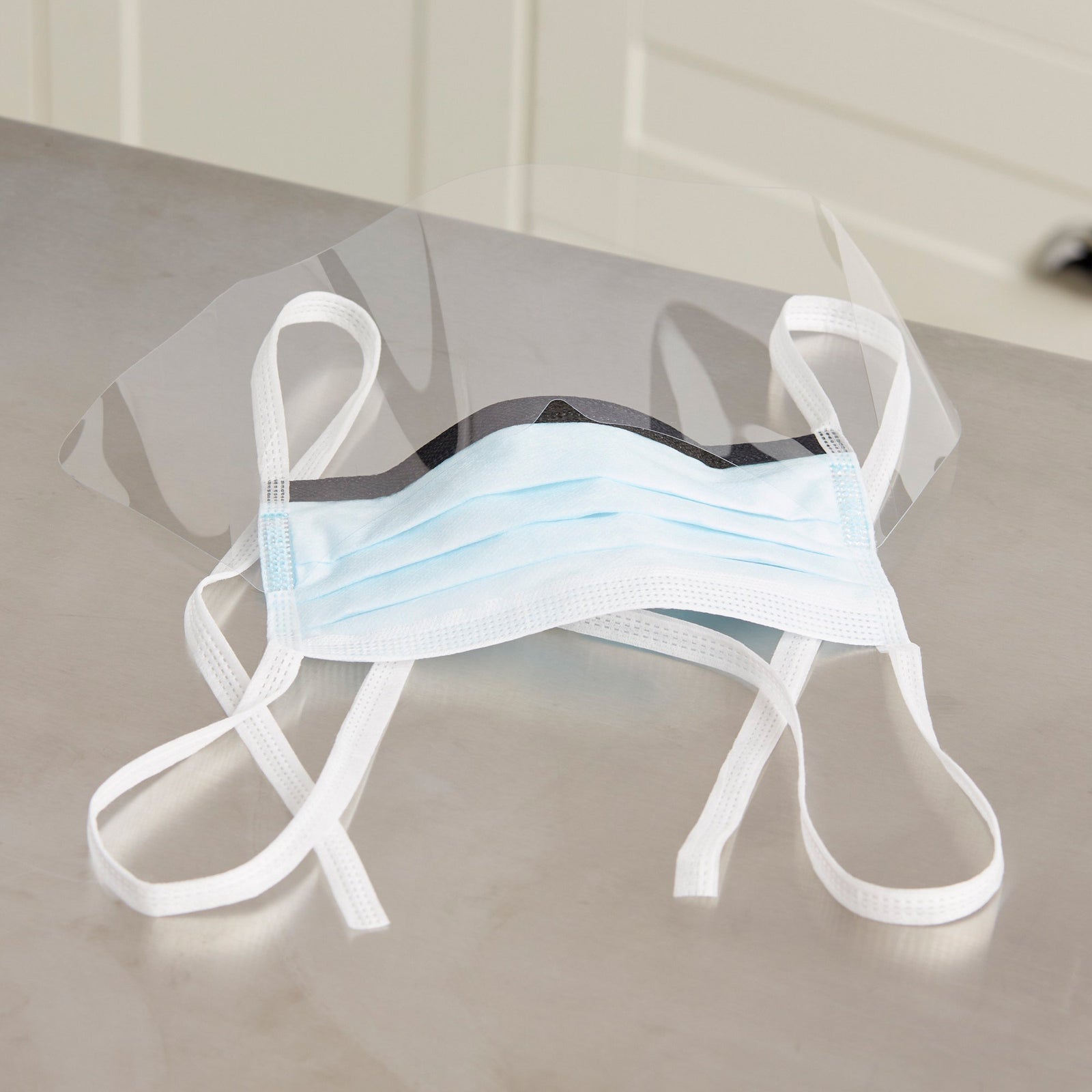 McKesson Surgical Mask With Eye Shield