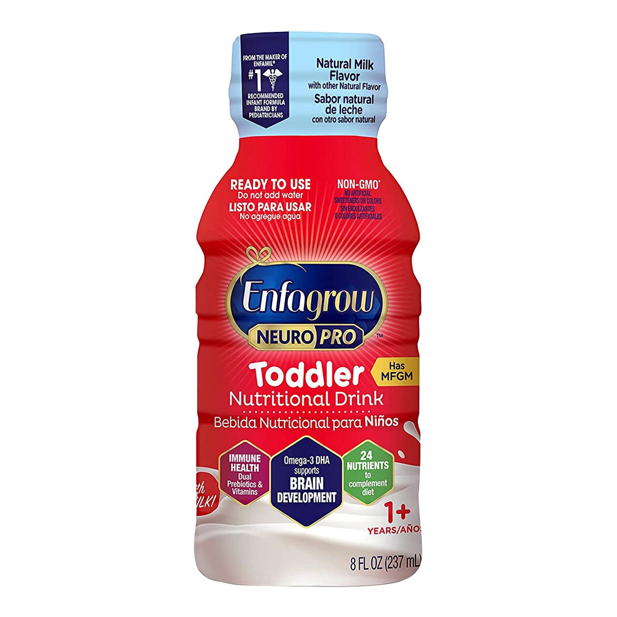 NeuroPro™ Milk Pediatric Oral Supplement 8 oz. Bottle