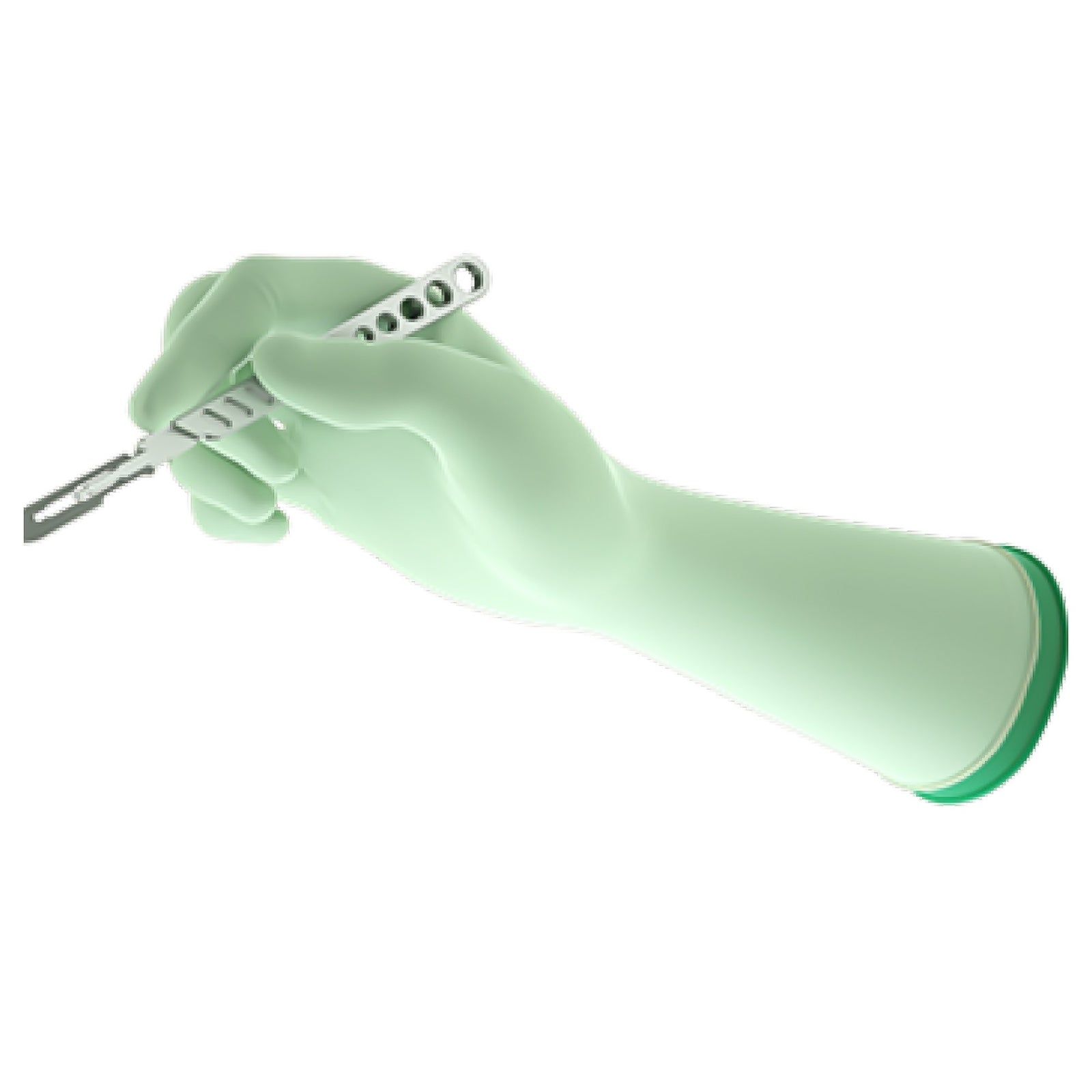 GAMMEX Non-Latex PI Underglove Polyisoprene Standard Cuff Length Surgical Glove