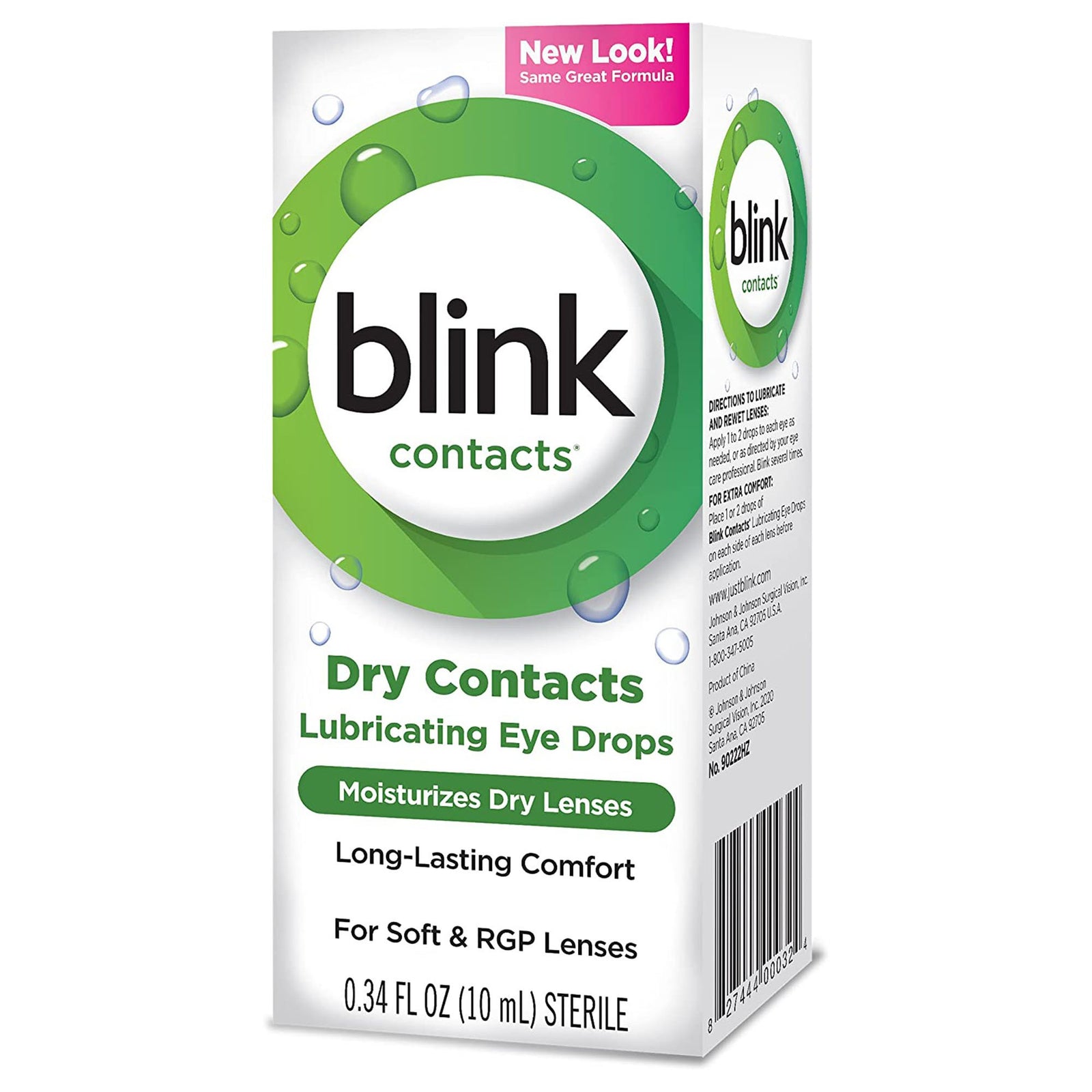 Blink Contacts Contact Lens Solution