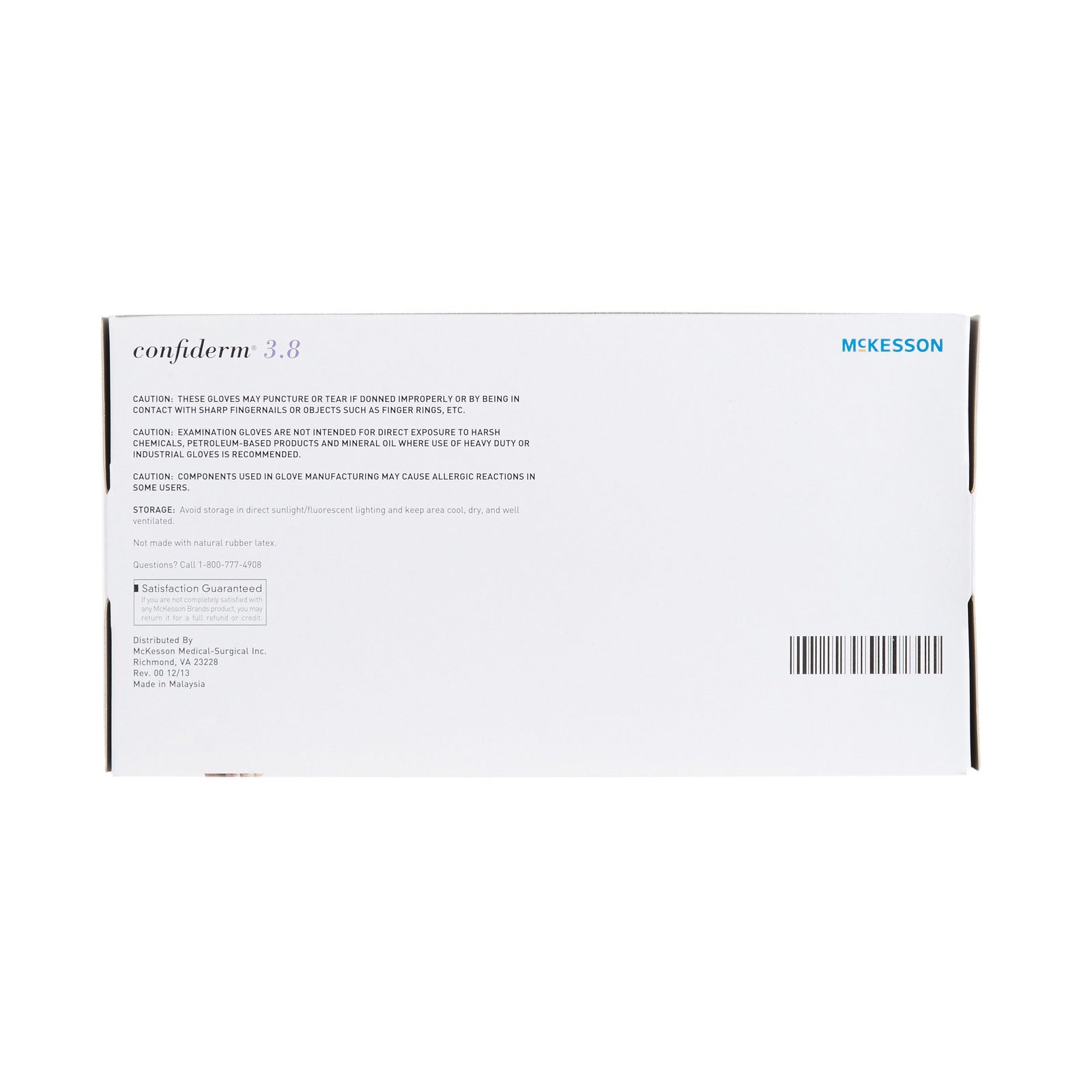 McKesson Confiderm 3.8 Nitrile Exam Glove