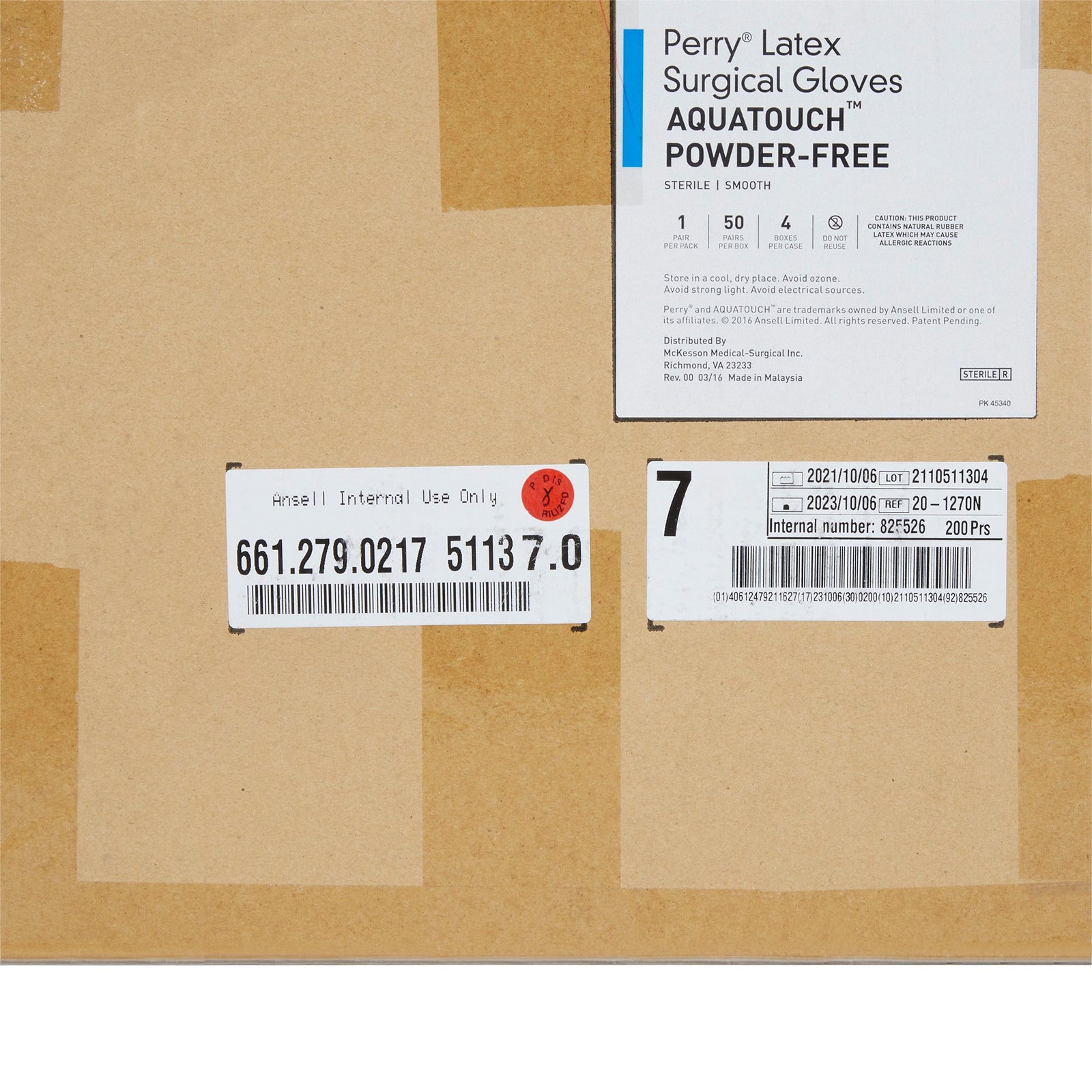 McKesson Perry Performance Plus AquaTouch Surgical Glove