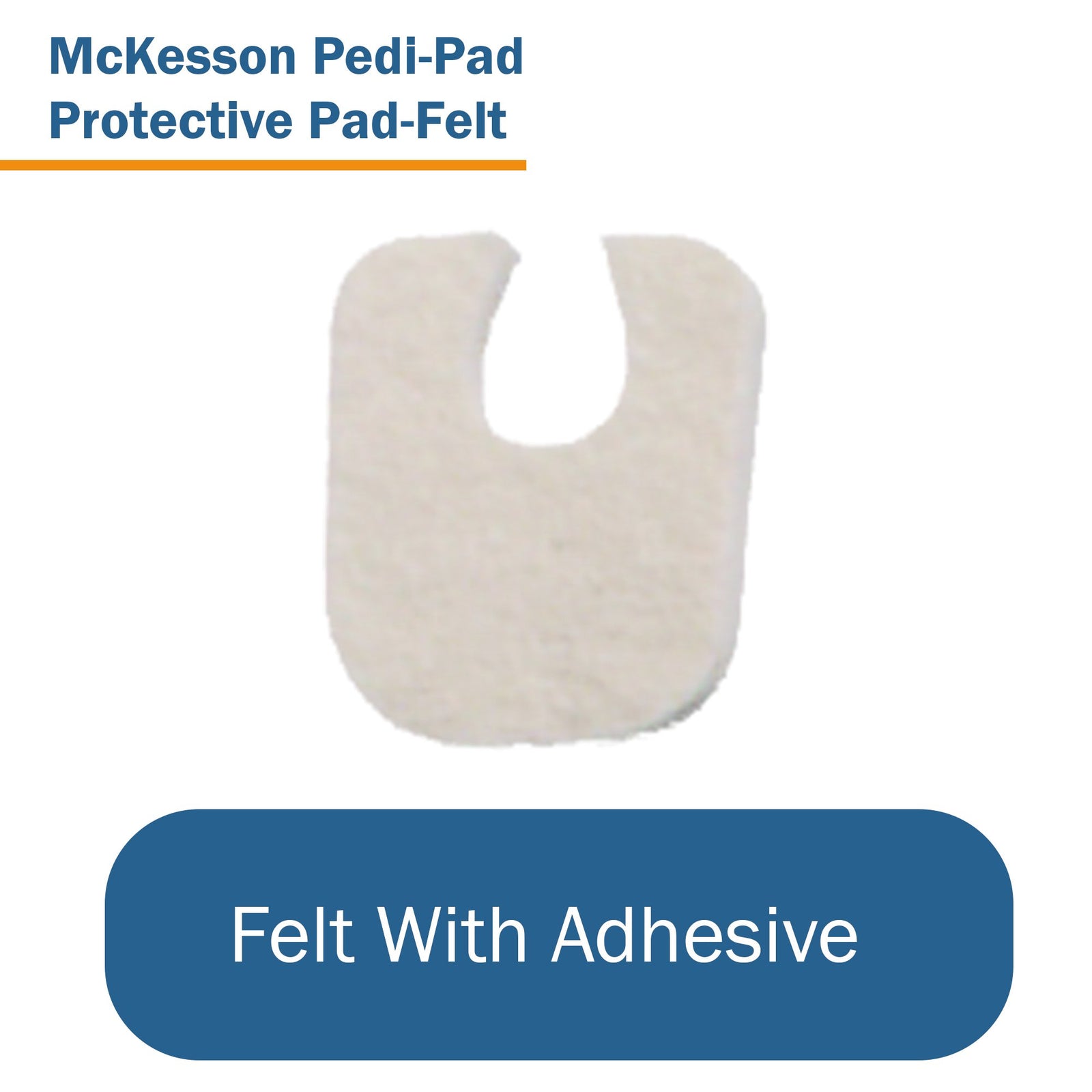 McKesson Large & Small Adhesive Foot Pads (Size 105)