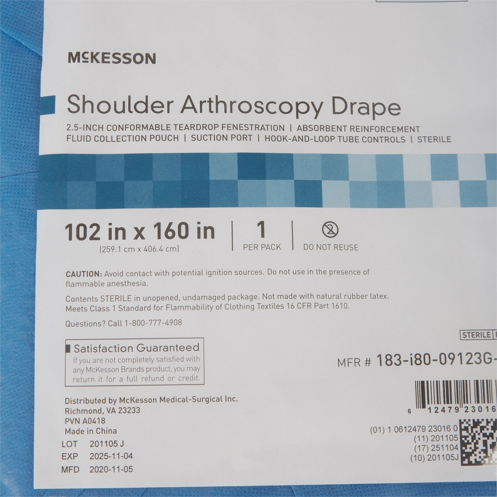McKesson Orthopedic Drape