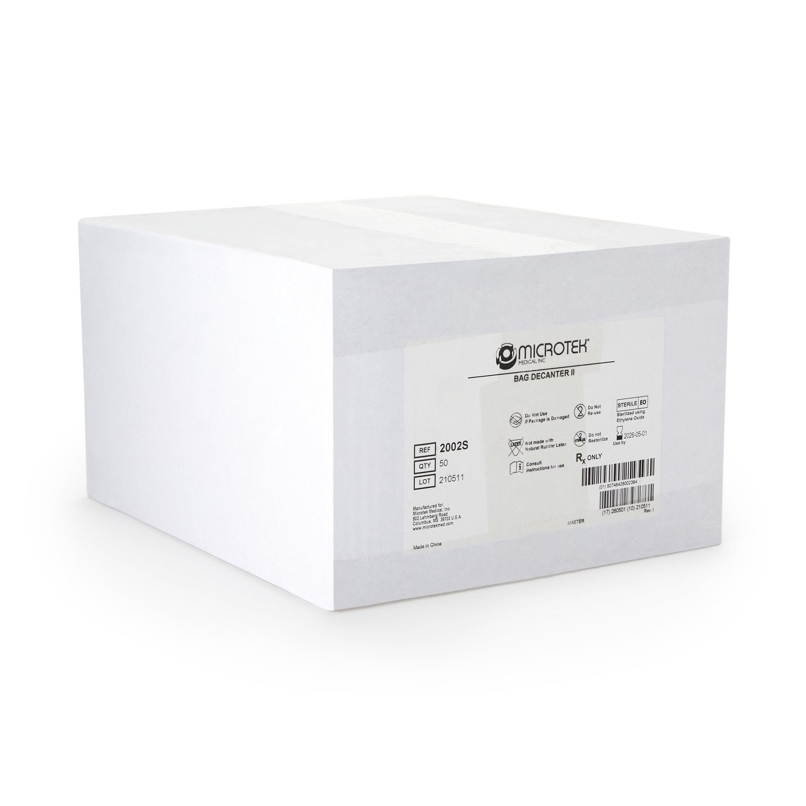 Mediplast Bag Decanter