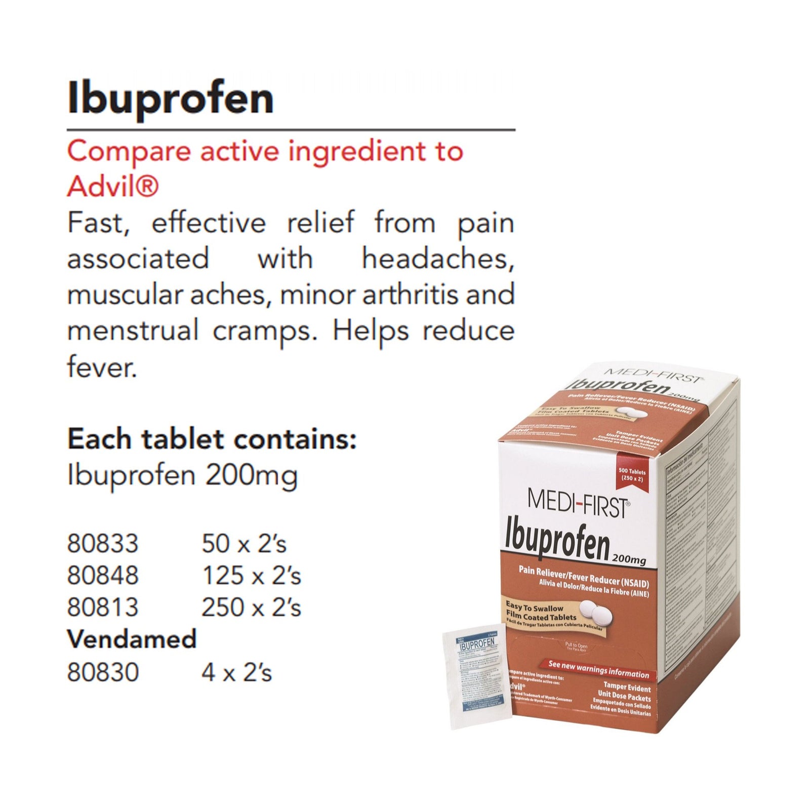 Medique MEDI-FIRST Ibuprofen