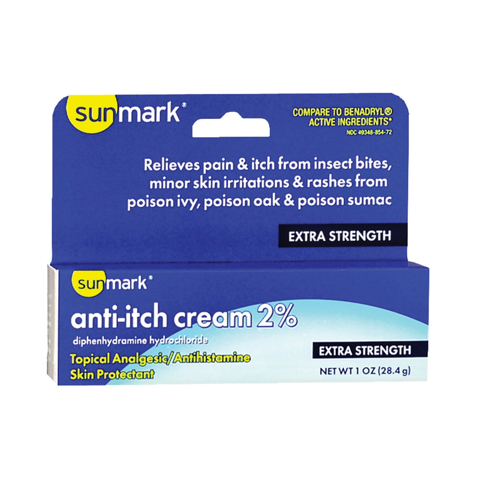 sunmark Diphenhydramine / Zinc Acetate Itch Relief