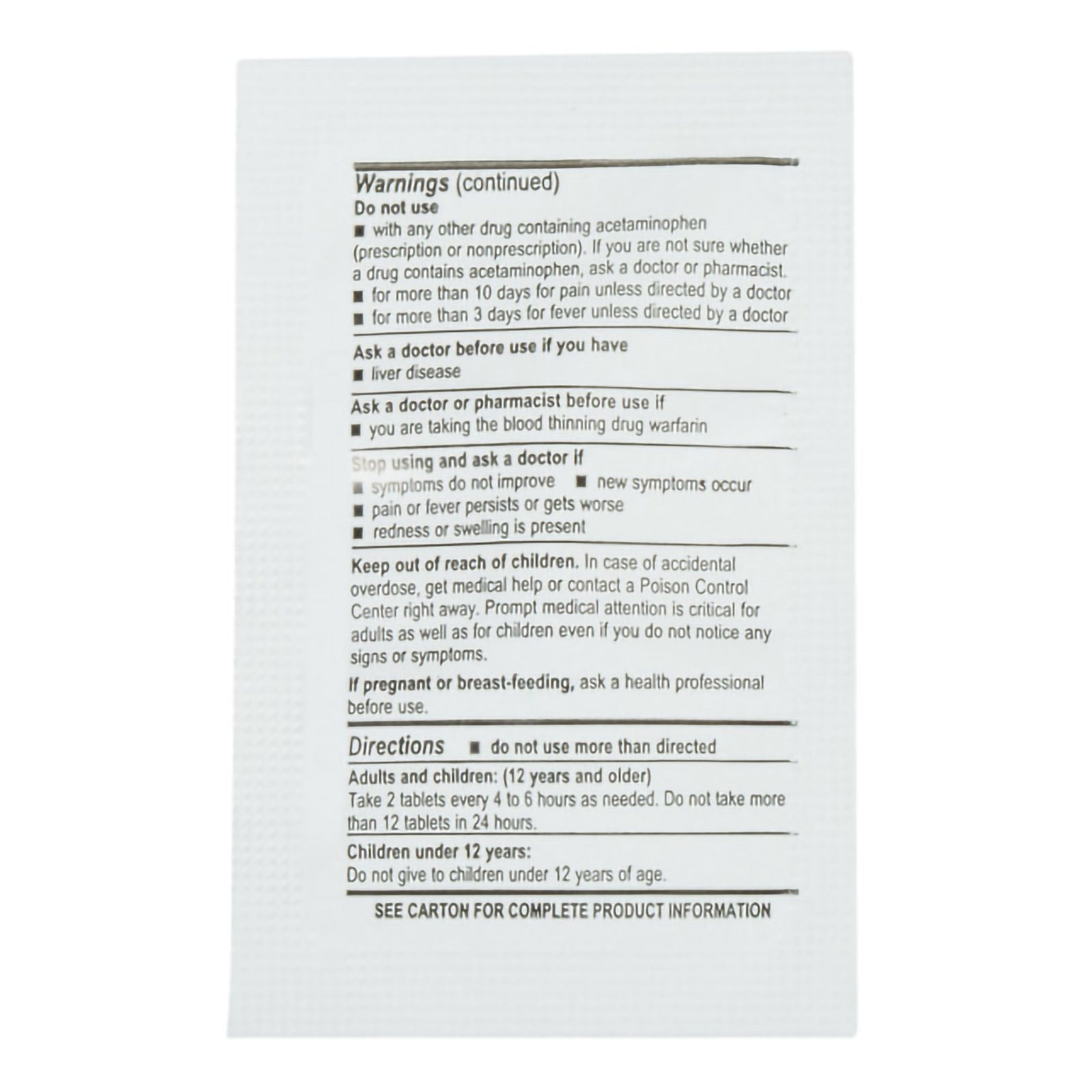 Medique APA Non-Aspirin Tablets Pain Reliever/Fever Reducer