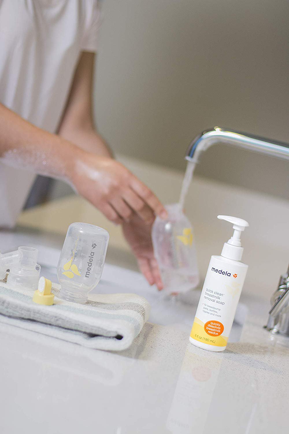 Quick Clean Breast Milk Removal Soap