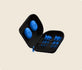 PowerDot 2.0 Duo protective carrying case open showing pods and electrode accessories
