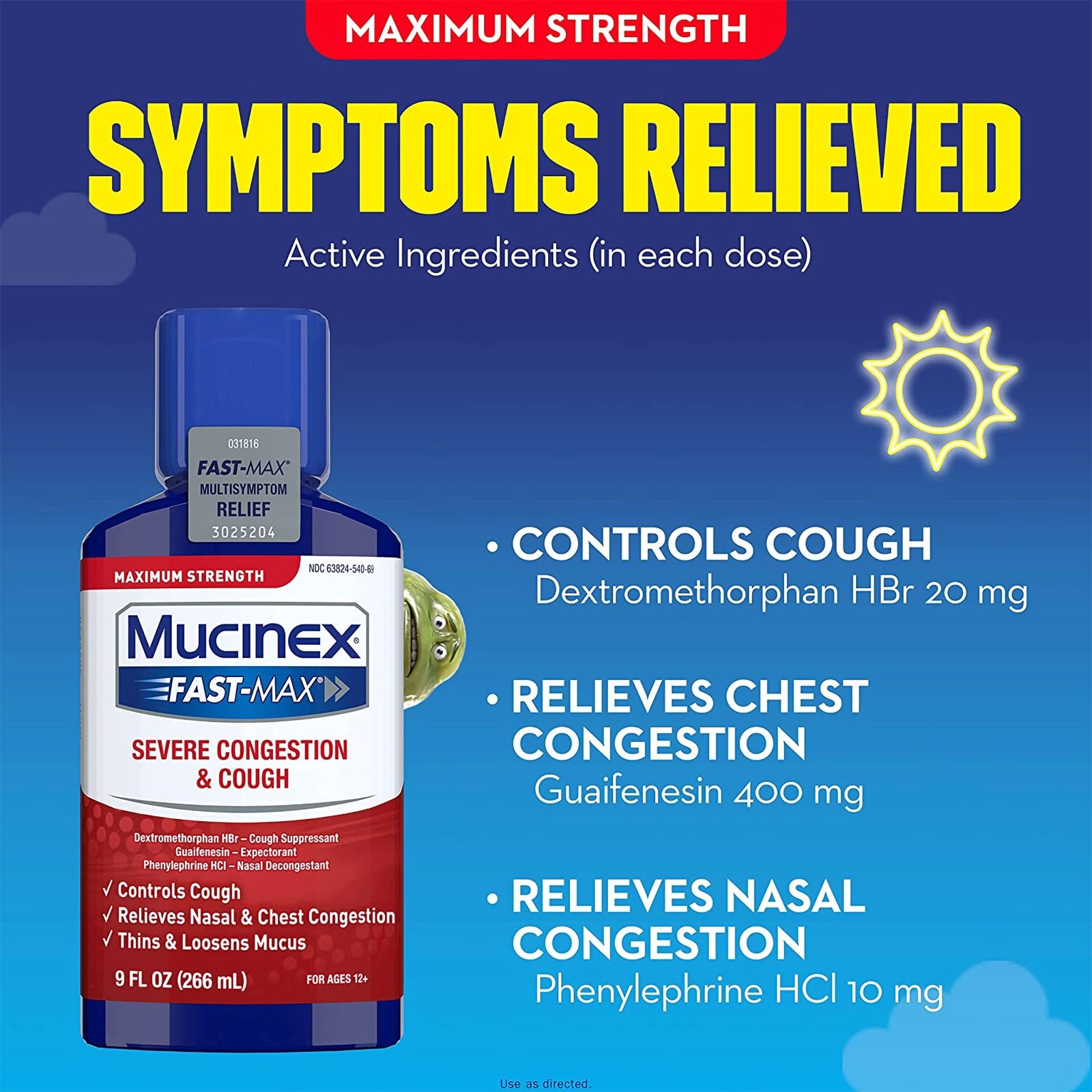 Mucinex Fast-Max Cold And Cough Relief