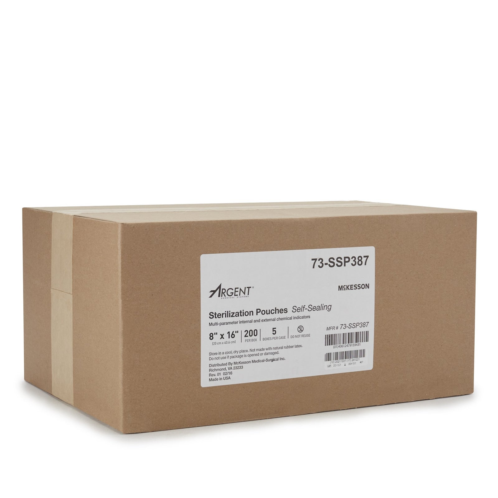 McKesson Argent Sure-Check Sterilization Pouch