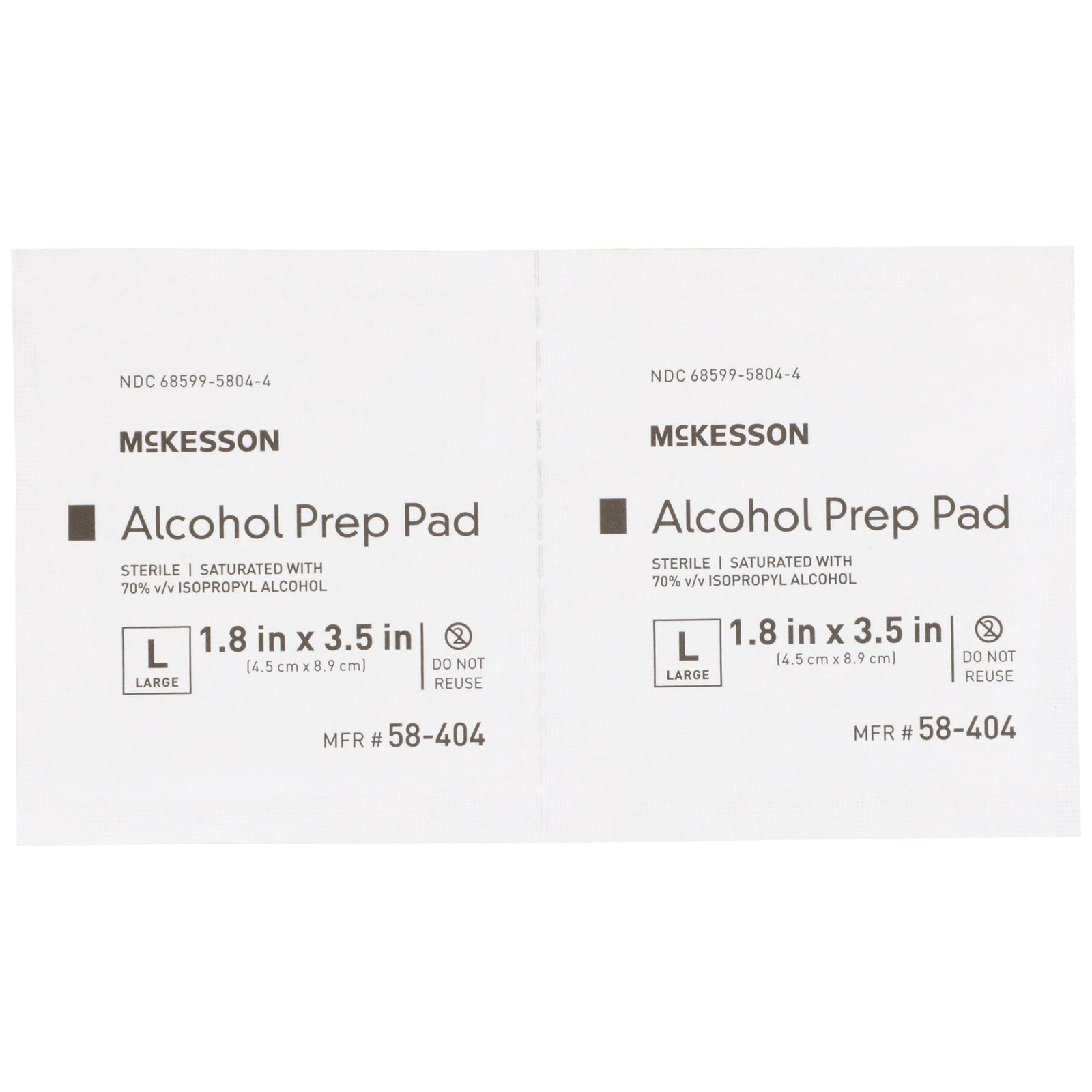 McKesson Alcohol Prep Pad