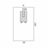 Eent Drape Thyroid Drape 76 W X 124 L Inch Sterile