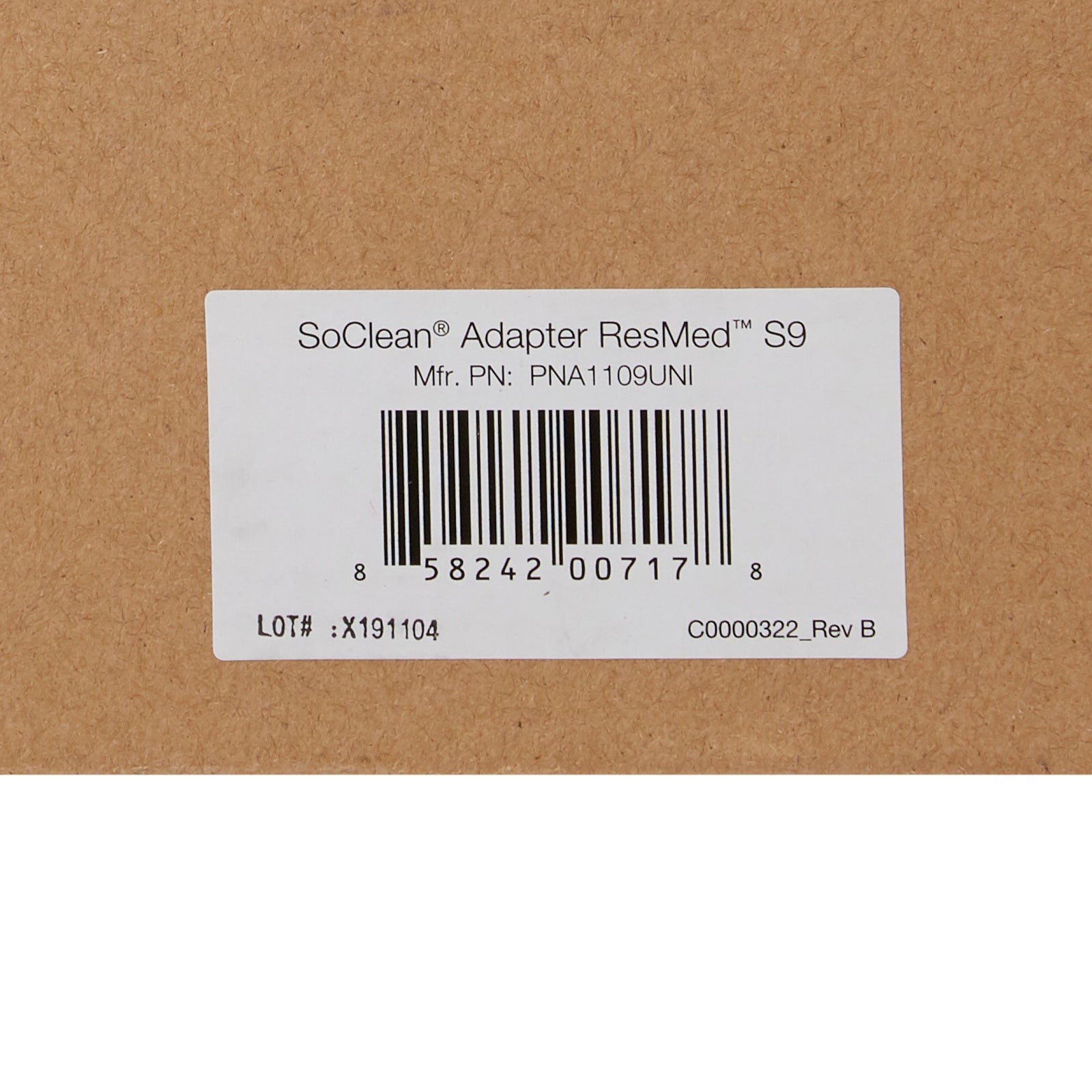 SoClean Cpap Cleaning Machine Adapter