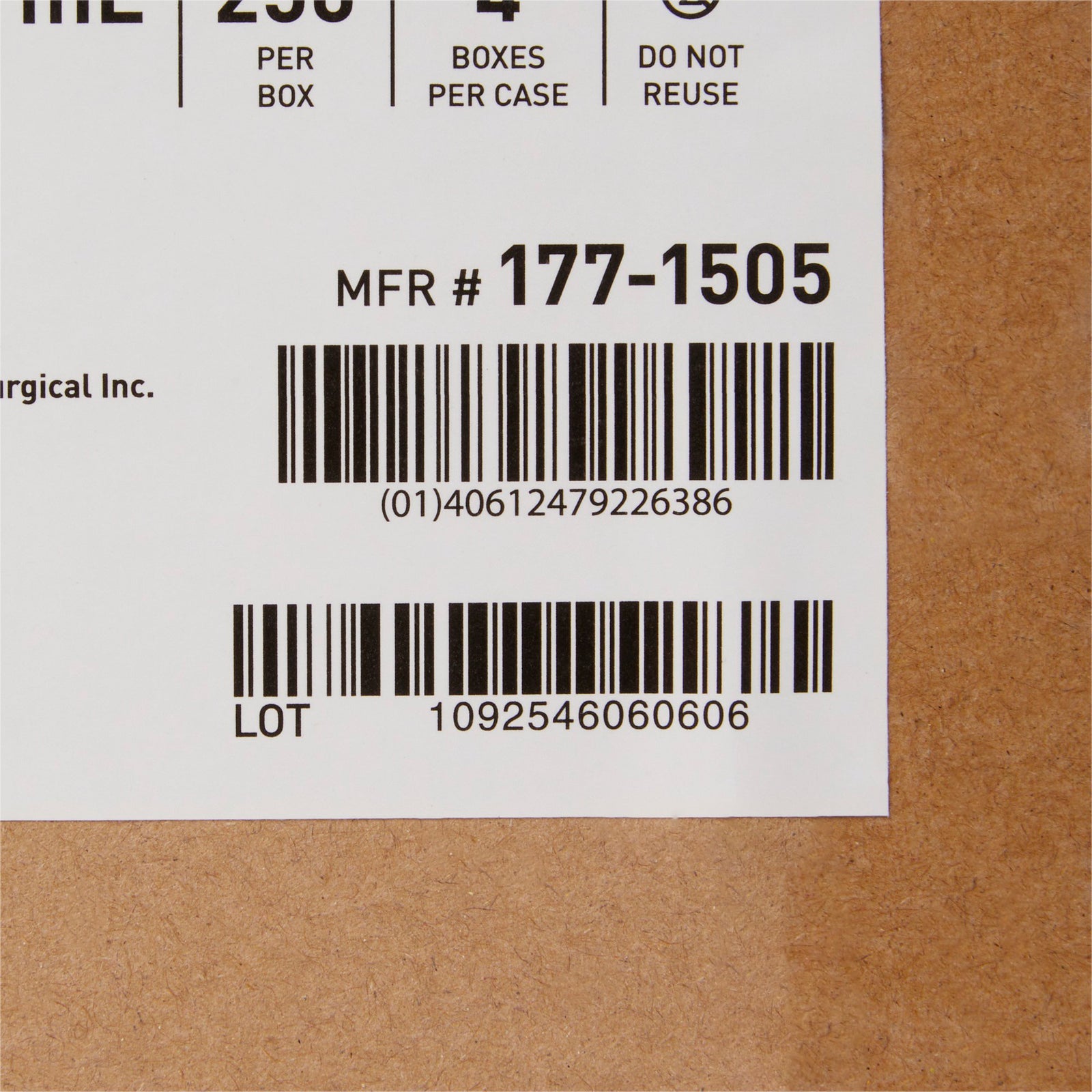 McKesson Polystyrene Test Tube