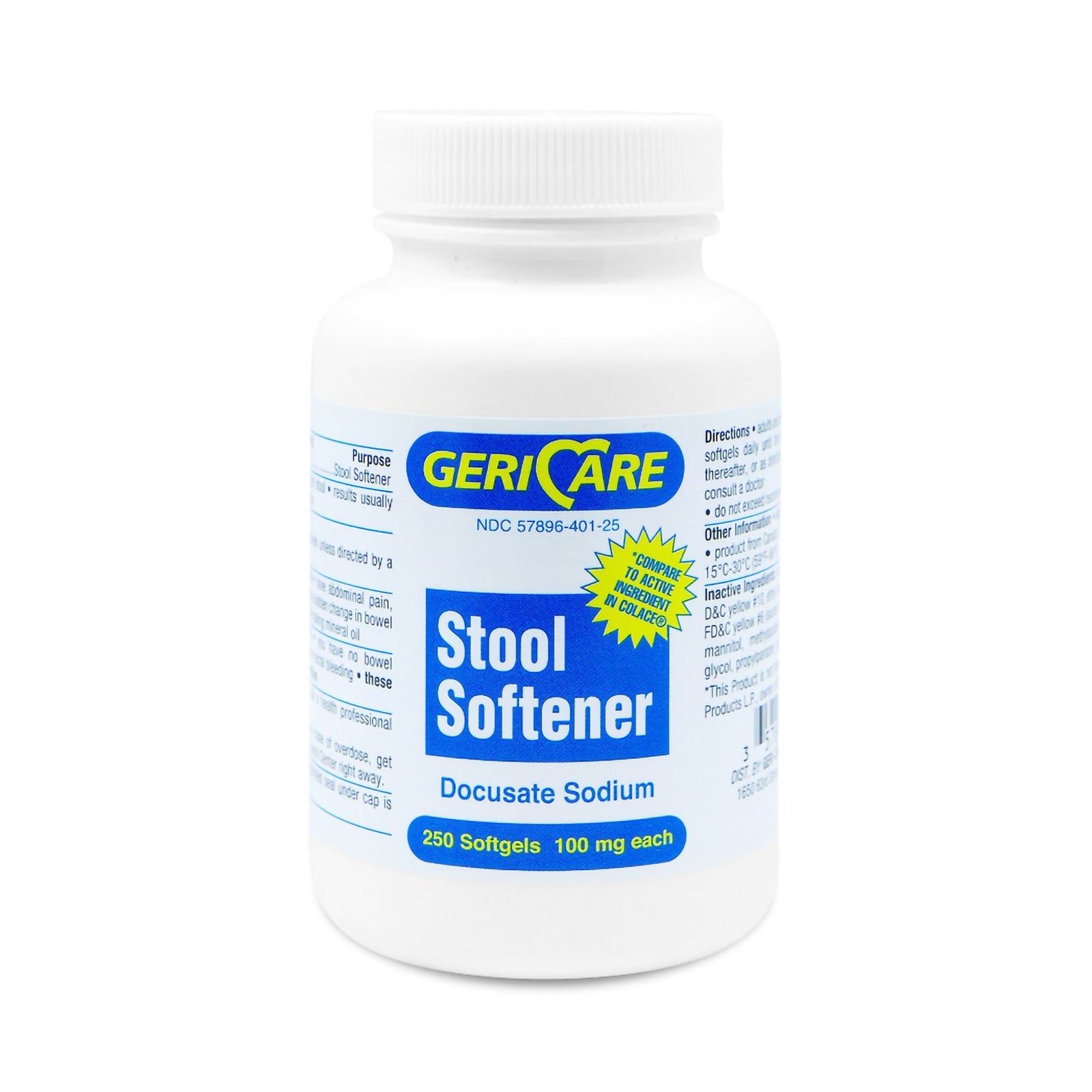 Geri-Care Stool Softener Docusate Sodium